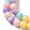 Rainbow Color Dyed Natural Freshwater Shell Beads Strands SHEL-G018-02F-3