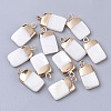 Electroplate Freshwater Shell Pendants LS-X1-SHEL-S276-62A-1
