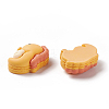 Opaque Resin Cabochons RESI-G036-F03-3