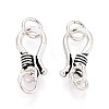 925 Sterling Silver Hook Clasps STER-N016-62AS-1