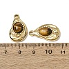 Natural Tiger Eye Pendants GG-CBA1E47-11G-3