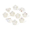 Electroplate Transparent Glass Beads Strands EGLA-N055-03A-11-1