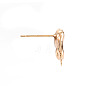 Brass Earring Findings LS-X-KK-S356-442-NF-2