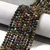 Natural Chrysocolla Beads Strands G-G140-A05-02-2