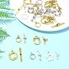 8 Styles Tibetan Style Alloy Toggle Clasps FIND-FS0002-43-8