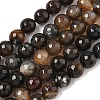 Natural Agate Beads Strands X-G-M437-C01-01Y-1
