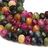 Faceted Dyed Natural White Jade Beads Strands GG-CBAE966-01B-A-3