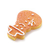 Christmas Opaque Resin & Plastic Imitation Biscuits Decoden Cabochons RESI-K019-54F-3