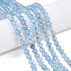 Natural White Jade Bead Strands X-G-R344-4mm-05-1