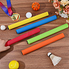 5Pcs 5 Colors 304 Stainless Steel with Sponge Relay Batons AJEW-CN0005-97-3