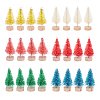 Christmas Tree Plastic Home Ornaments DJEW-WH0015-04-1