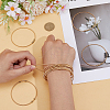16Pcs Stainless Steel Satellite Chains Stretch Bracelet for Women BJEW-SP0001-16A-3