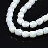 Electroplate Glass Beads Strands EGLA-N002-13-A13-3