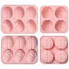 2 pcs 2 Styles Brain Shape Silicone Molds ST-CJ0007-87-1