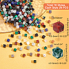 260Pcs 10 Style Natural & Synthetic Gemstone Beads Strands G-PH0019-30-4