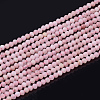 Natural Pink Opal Beads Strands G-T064-11-1