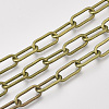Unwelded Iron Paperclip Chains CH-S125-01B-AB-1
