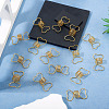 30Pcs Alloy Dreadlocks Hair Rings Decoration OHAR-TA0001-13-4