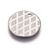 Tarnish Resistant Stainless Steel Pendants STAS-I098-02-P-1