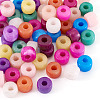 55Pcs 11 Colors Natural White Jade Dyed Beads G-TA0002-74-3