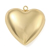 Heart Brass Pendants KK-N254-98G-02-1