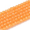 Imitation Jade Glass Beads Strands GLAA-T028-2mm-11C-1