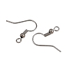 Brass Earring Hooks KK-S075-B-NF-3