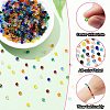 3600Pcs 24 Colors Transparent Electroplate Glass Beads GLAA-YW0003-32-4