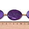Natural Fire Crackle Agate Beads Strands G-P605-L03-01E-5
