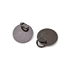 Brass Stamping Blank Tag Charms KK-C3050-B-NF-2