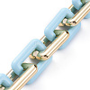 Handmade CCB Plastic Cable Chains AJEW-JB00669-03-2