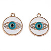 Alloy Enamel Pendants ENAM-N059-29-2