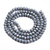 Electroplate Glass Beads Strands EGLA-A034-P3mm-A16-2