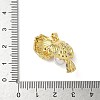 Brass Micro Pave Cubic Zirconia Pendants KK-I371-25G-3