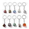 Nuggets Natural Gemstone Keychain KEYC-K017-001-1