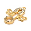 304 Stainless Steel Rhinestone Pendants STAS-P385-03B-G-2
