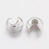 Brass Crimp Beads Covers LS-X-KK-G016-S-NF-2