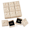 Square Cardboard Paper Ring Gift Storage Boxes CON-TAC0001-17F-2