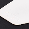 Blank Cardboard Necklace Display Cards CDIS-A004-01A-4