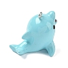 Marine Theme Opaque Resin Pendants RESI-P047-01C-P-2