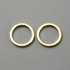 Brass Linking Rings KK-WH0056-75D-G-1
