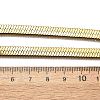 Ion Plating(IP) 304 Stainless Steel Herringbone Chain Necklace for Men Women LS-NJEW-E076-03E-G-3
