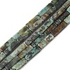 Natural African Turquoise(Jasper) Beads Strands G-G837-02-1