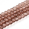 Crackle Glass Beads Strands LS-CCG-Q001-6mm-07-1