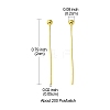 Brass Ball Head pins KK-YW0001-97C-G-3