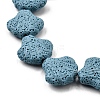 Dyed Natural Lava Rock Beads Strands G-A264-A04-01B-3