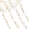 2 Strands Natural Cultured Freshwater Pearl Beads Strands PEAR-NB0001-10-1