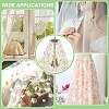 1Pc Flower Pattern Milk Fiber Mesh Fabric DIY-UN0006-50A-6