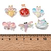 Transparent Resin & Glitter Powder Cabochons RE-CBAA73D-02-3