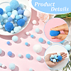 3 sets Polyester Ball Decoration DIY-SC0031-26E-3